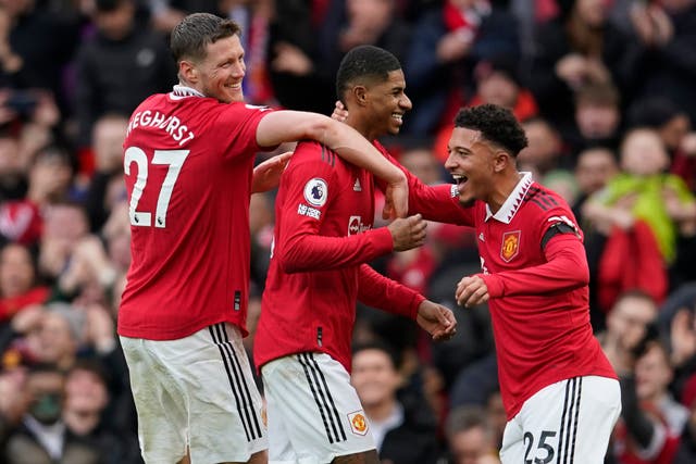 <p>Marcus Rashford inspired Manchester United to glory against Leicester </p>