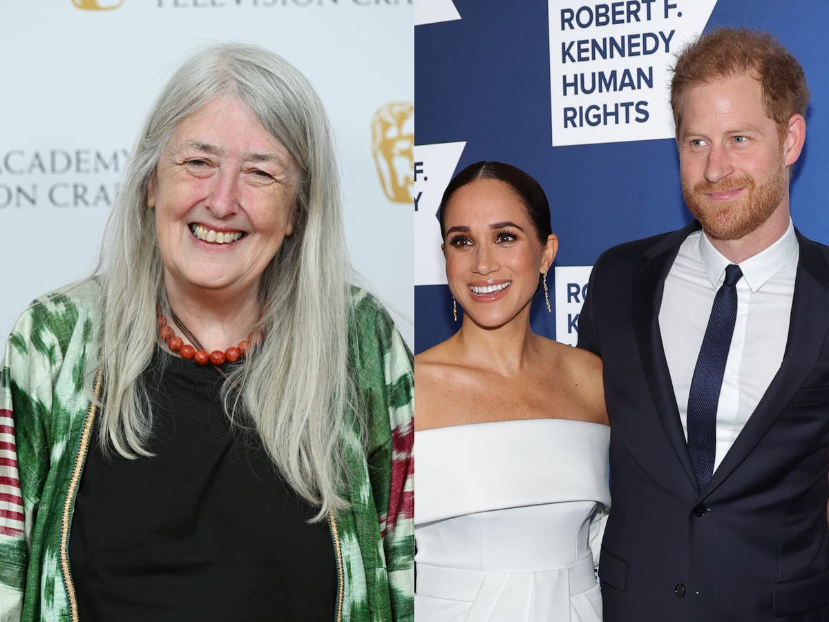 Mary Beard says Harry and Meghan are &lsquo;going too far&rsquo;