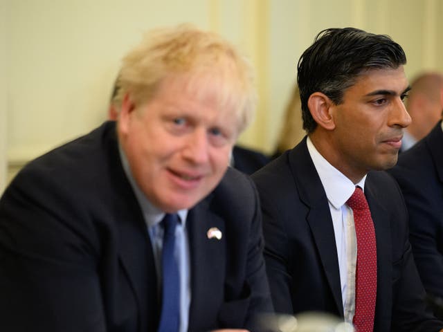 <p>Boris Johnson is still causing headaches for his (latest) successor </p>