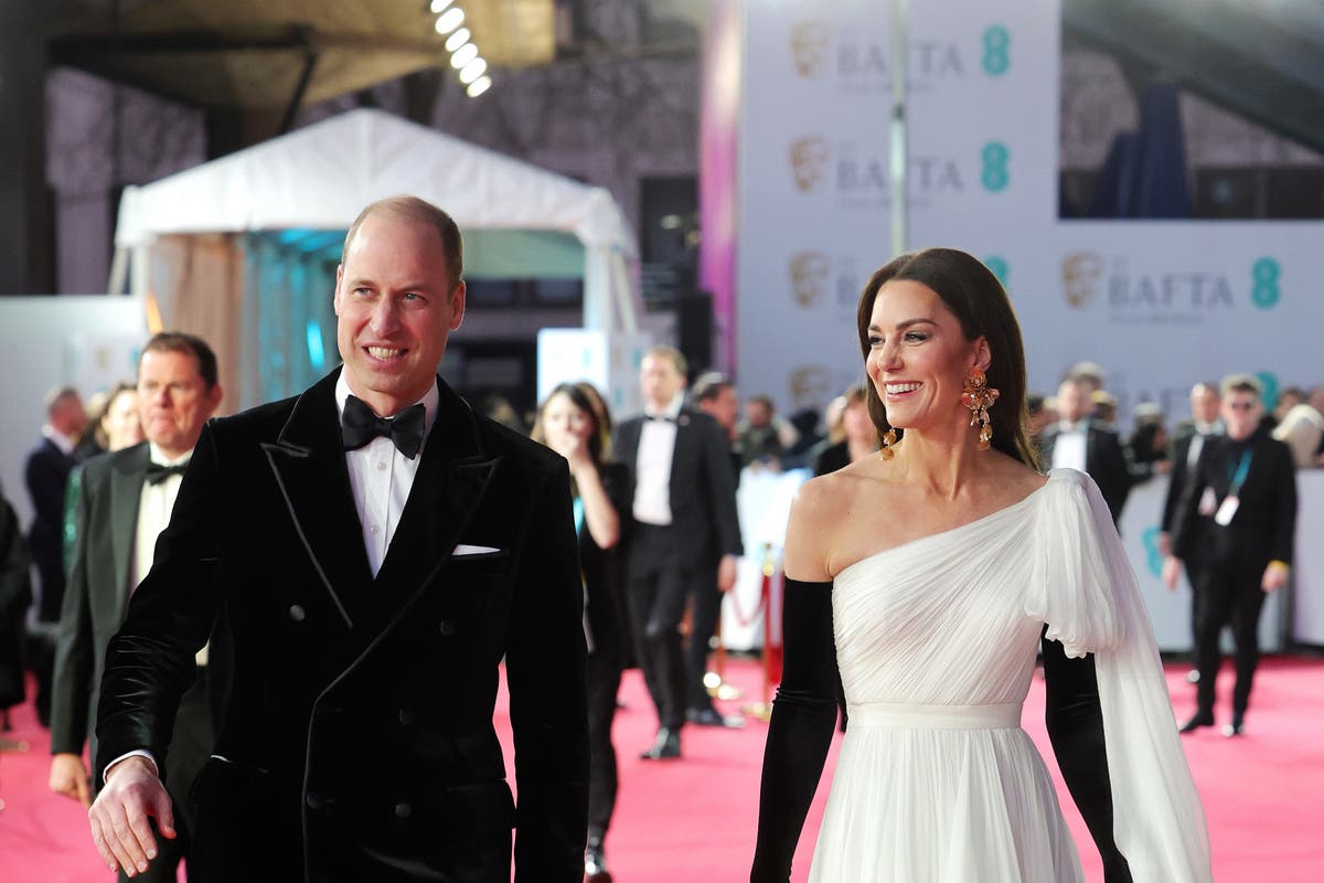 Kate champions sustainable fashion by rewearing Bafta dress at 2023 ceremony