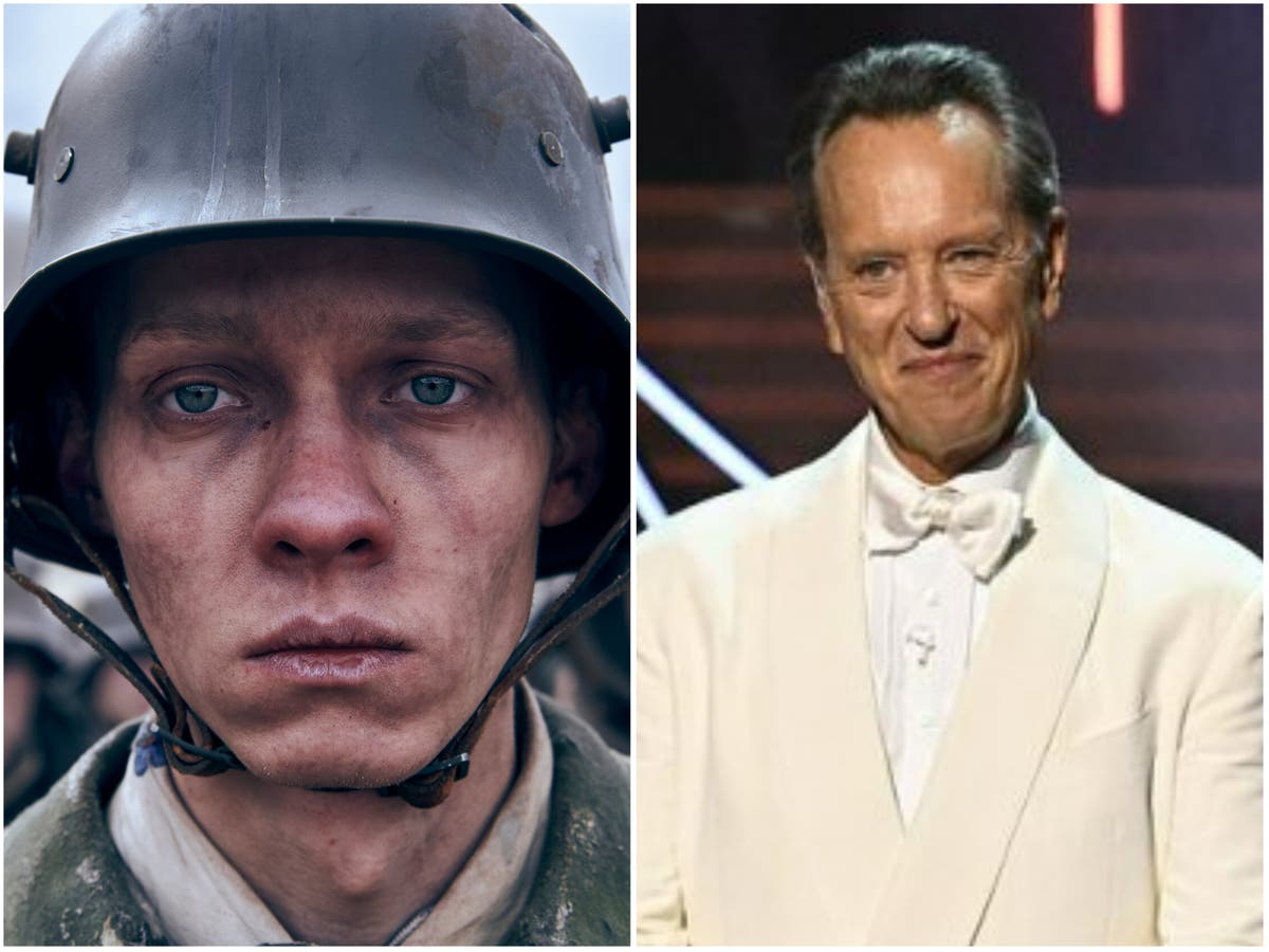 Baftas 2023: All Quiet on the Western Front conquers as host Richard E Grant wears his heart on his sleeve Baftas 2023: All Quiet on the Western Front conquers as host Richard E Grant wears his heart on his sleeve