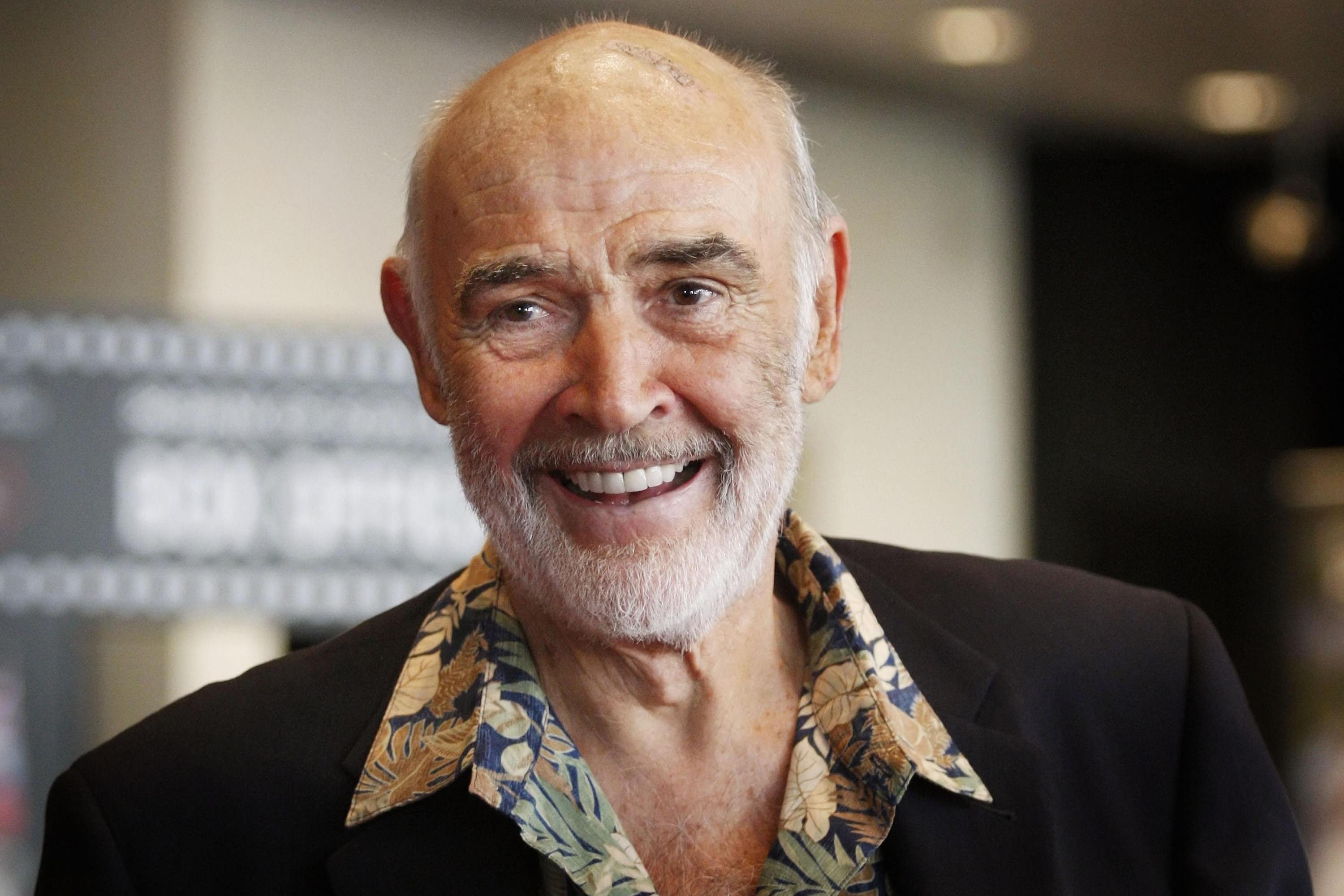 File. Sir Sean Connery owned the abstract painting that is now expected to fetch more than £2m when it makes its auction debut next month