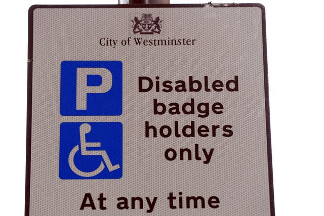 More than half of prosecutions for misuse of disabled parking badges are being brought by just four local authorities, according to new analysis (Jonathan Brady/PA)