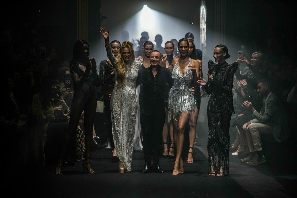 Julien Macdonald makes a star-studded return to London Fashion Week