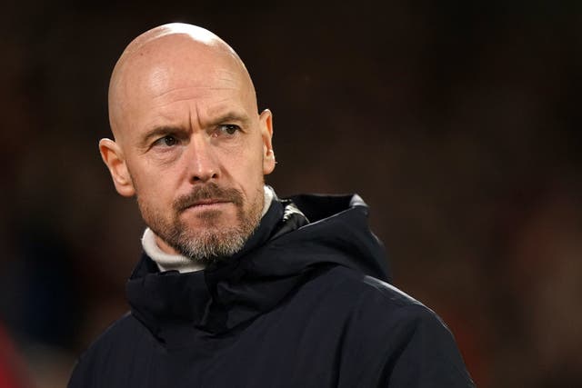 <p>Erik ten Hag has guided Manchester United into the title race</p>