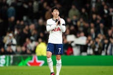 ‘Disgusted’ Kick It Out wants action after online racist abuse of Son Heung-min