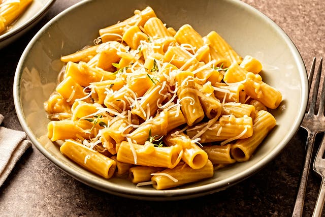 <p>With a few tweaks, the resulting dish is a carby, saucy, cheesy, oniony bowl of pasta that lives up to the hype – and this writer’s expectations</p>