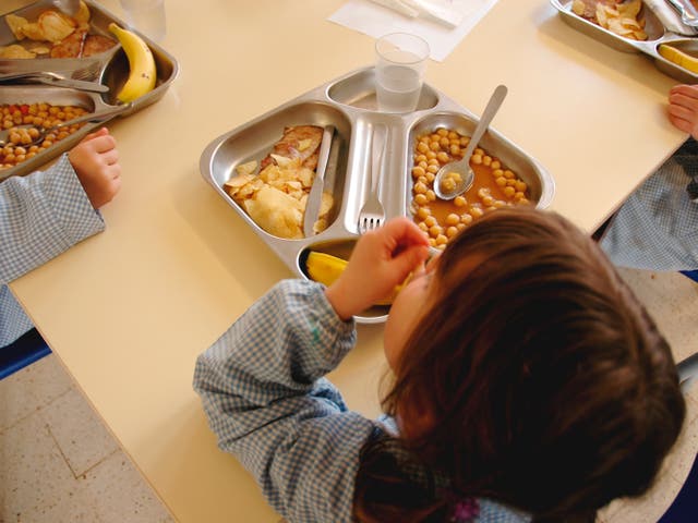 <p>Around 270,000 primary school children in London can recieve school meals under this scheme </p>