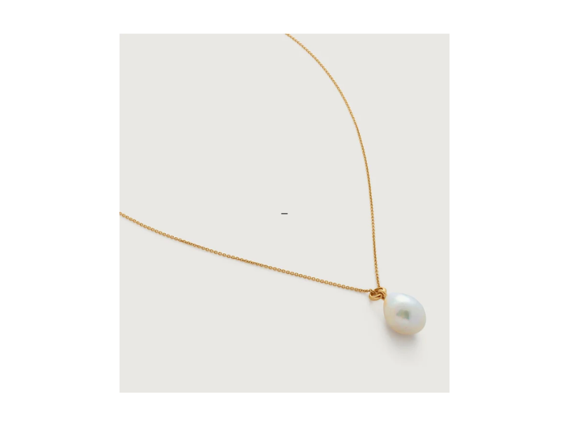 Buy Infinity Love With Pearl Gold Plated Sterling Silver Charm Pendant With  Chain by Mannash™ Jewellery