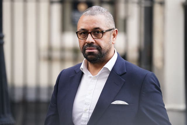 Foreign Secretary James Cleverly (James Manning/PA)