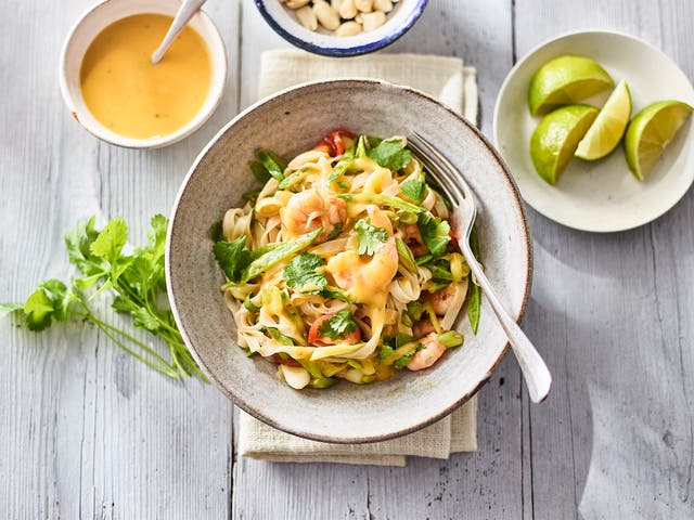 <p>Quick and easy to prepare, this Asian-style salad is the perfect midweek meal </p>