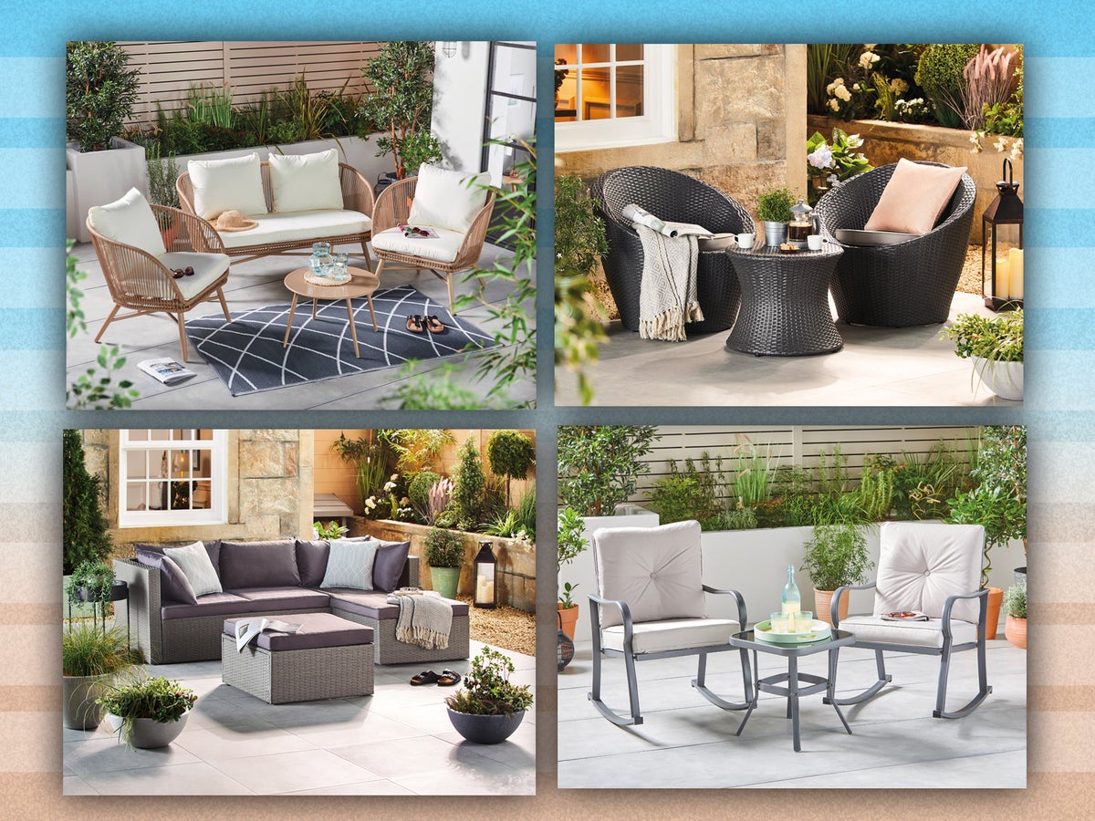 Aldi’s garden furniture is back for 2023 and we’ve reviewed two of the outdoor space sets 