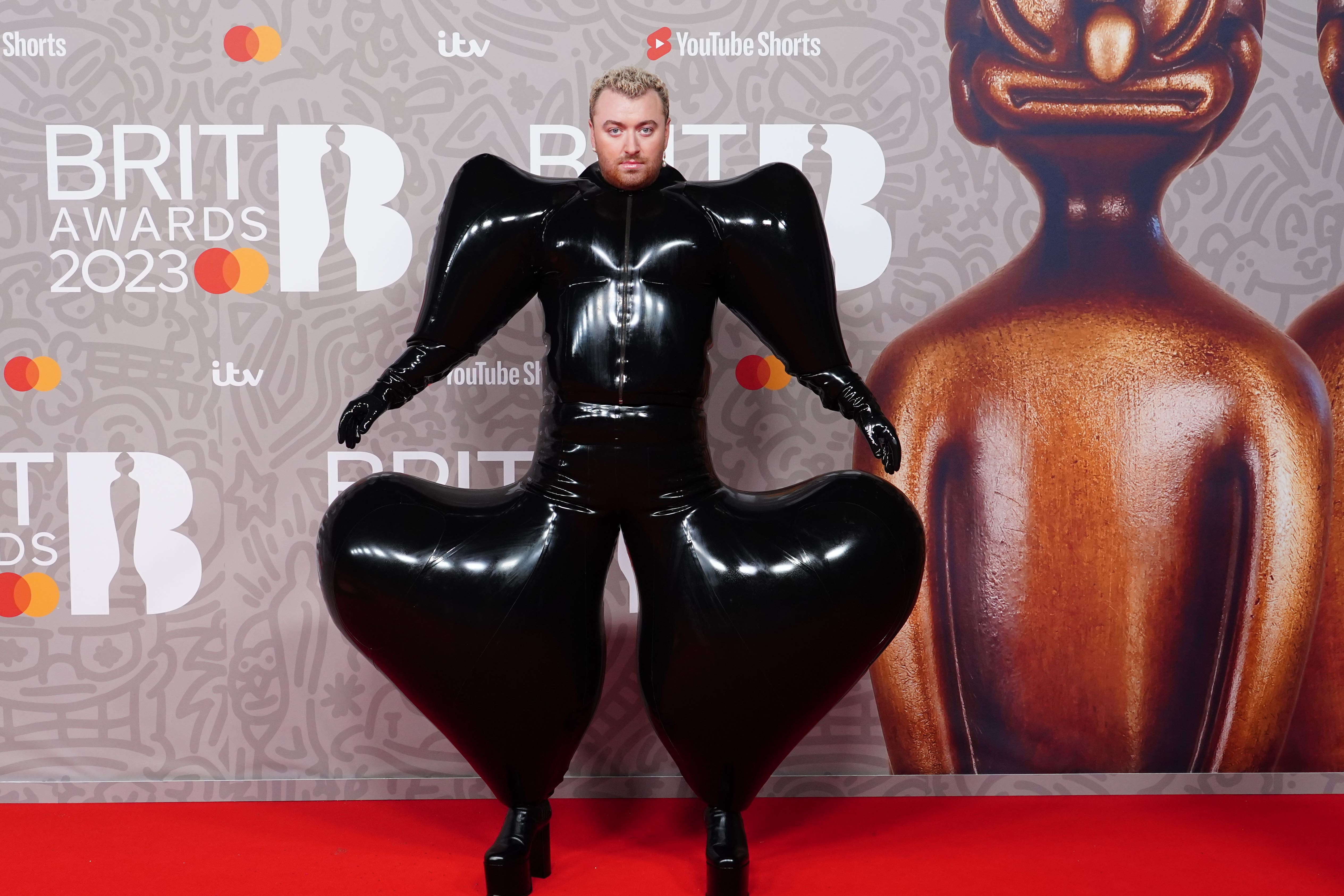 Designer behind Sam Smith’s Brits outfit debuts whimsical fashion