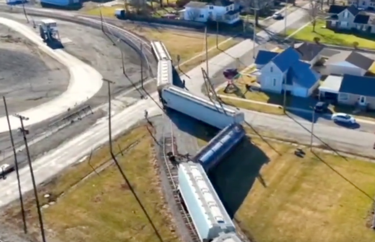 Second train derails in Ohio – weeks after East Palestine disaster