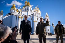 Joe Biden just launched his 2024 re-election campaign in Kyiv