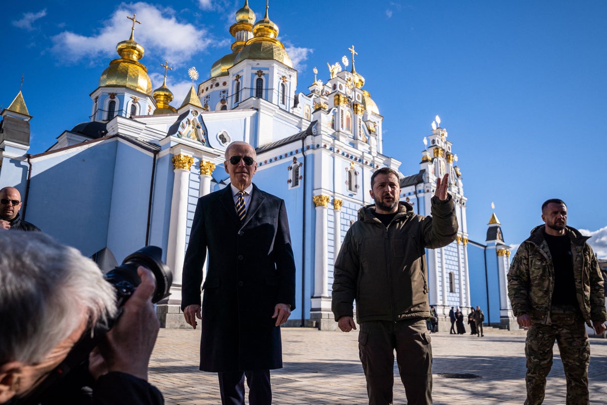 Voices: Joe Biden just launched his 2024 re-election campaign in Kyiv