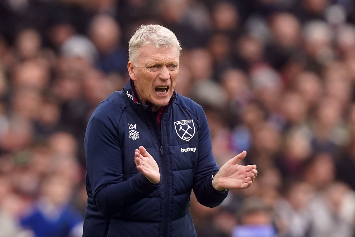 David Moyes has backing of West Ham board despite dropping into relegation zone
