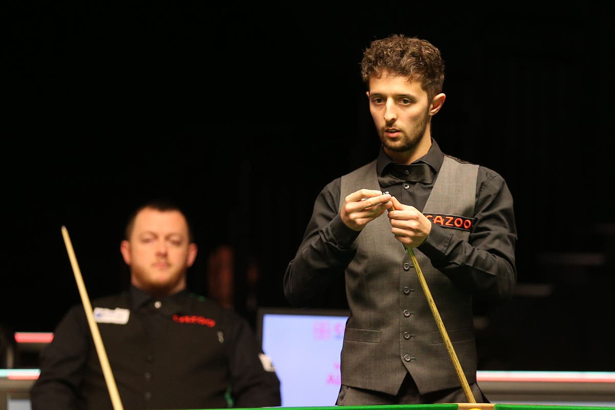 Top seed Mark Allen crashes out of Duelbits Players Championship in ...