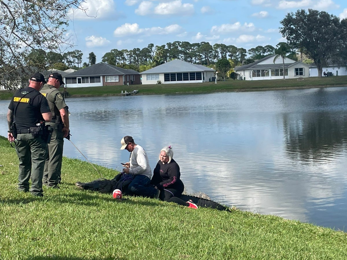 On camera, 85-year-old Florida woman killed by alligator while trying to  protect her dog