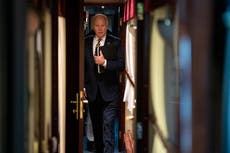 How ‘Amtrak Joe’ Biden rode into Kyiv by luxury train