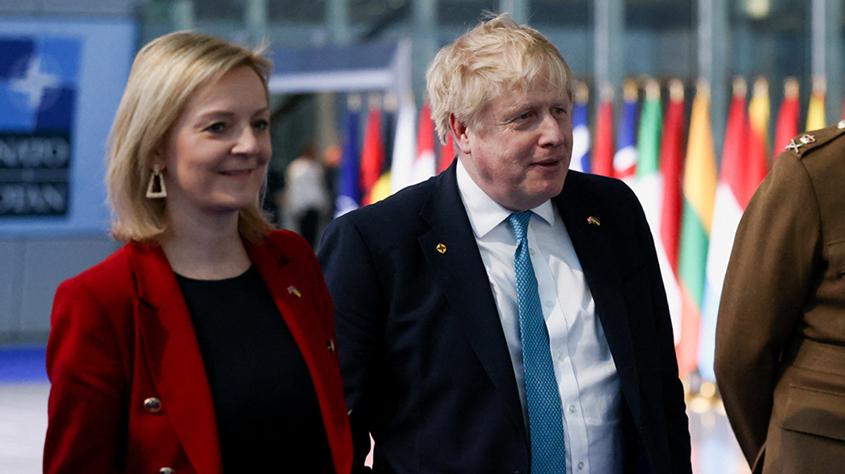 Boris Johnson and Liz Truss urge Rishi Sunak to give jets to Ukraine