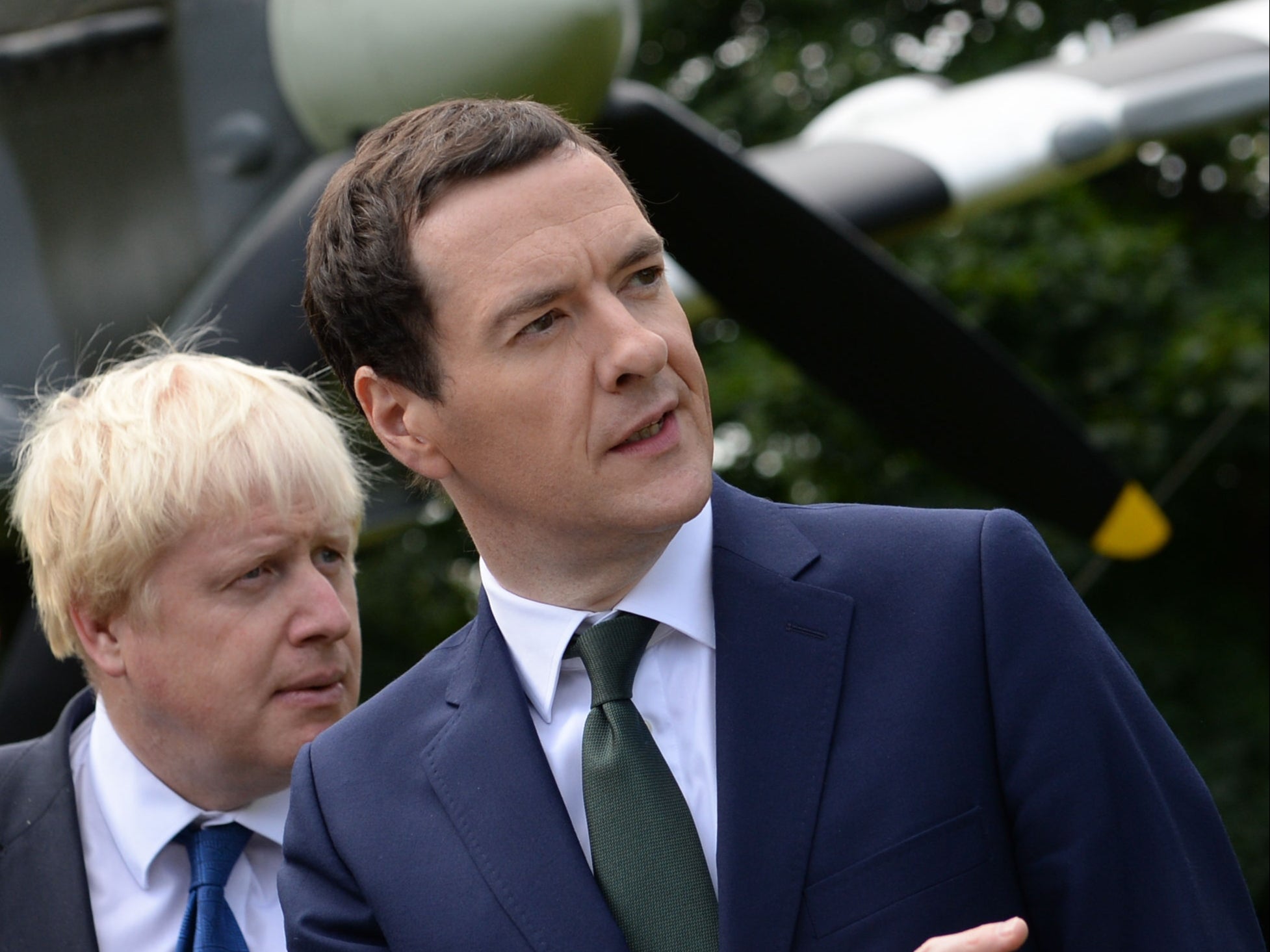 Boris Johnson and George Osborne