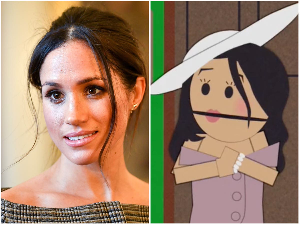 Meghan 'has been upset and overwhelmed by her depiction on South Park for  days' after irreverent US cartoon described Duchess as 'sorority girl,  actress, influencer, victim' in scathing episode - Daily Mail
