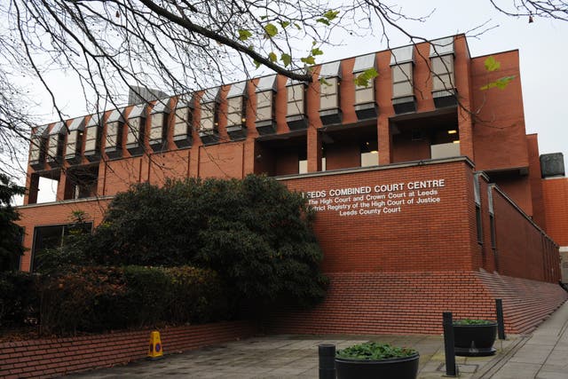 The woman appeared via video link at Leeds Crown Court (PA)