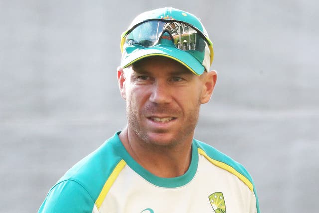 David Warner will miss the rest of Australia’s Test series in India (Jason O’Brien/PA)