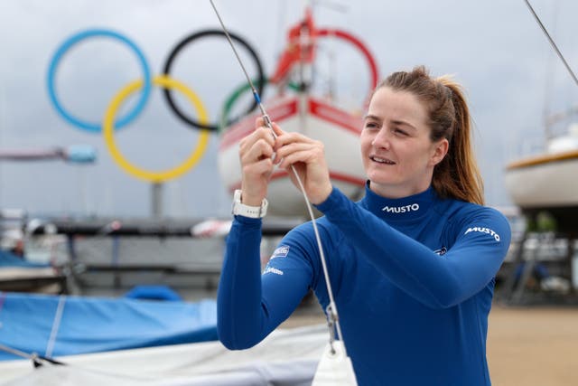 Great Britain’s Eilidh McIntyre has announced her retirement from sailing (Andrew Matthews/PA)