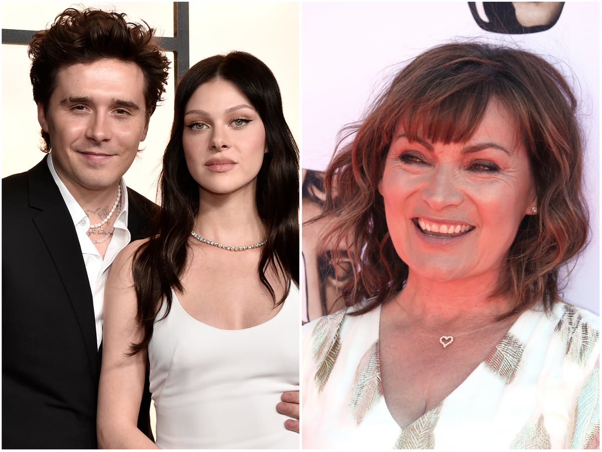 Lorraine Kelly calls Brooklyn Beckham and Nicole Peltz's wedding