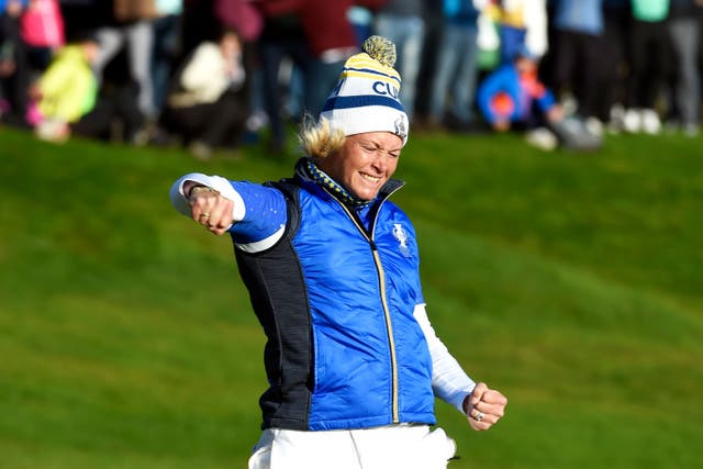 Suzann Pettersen will captain Europe in the next two editions of the Solheim Cup (Ian Rutherford/PA)