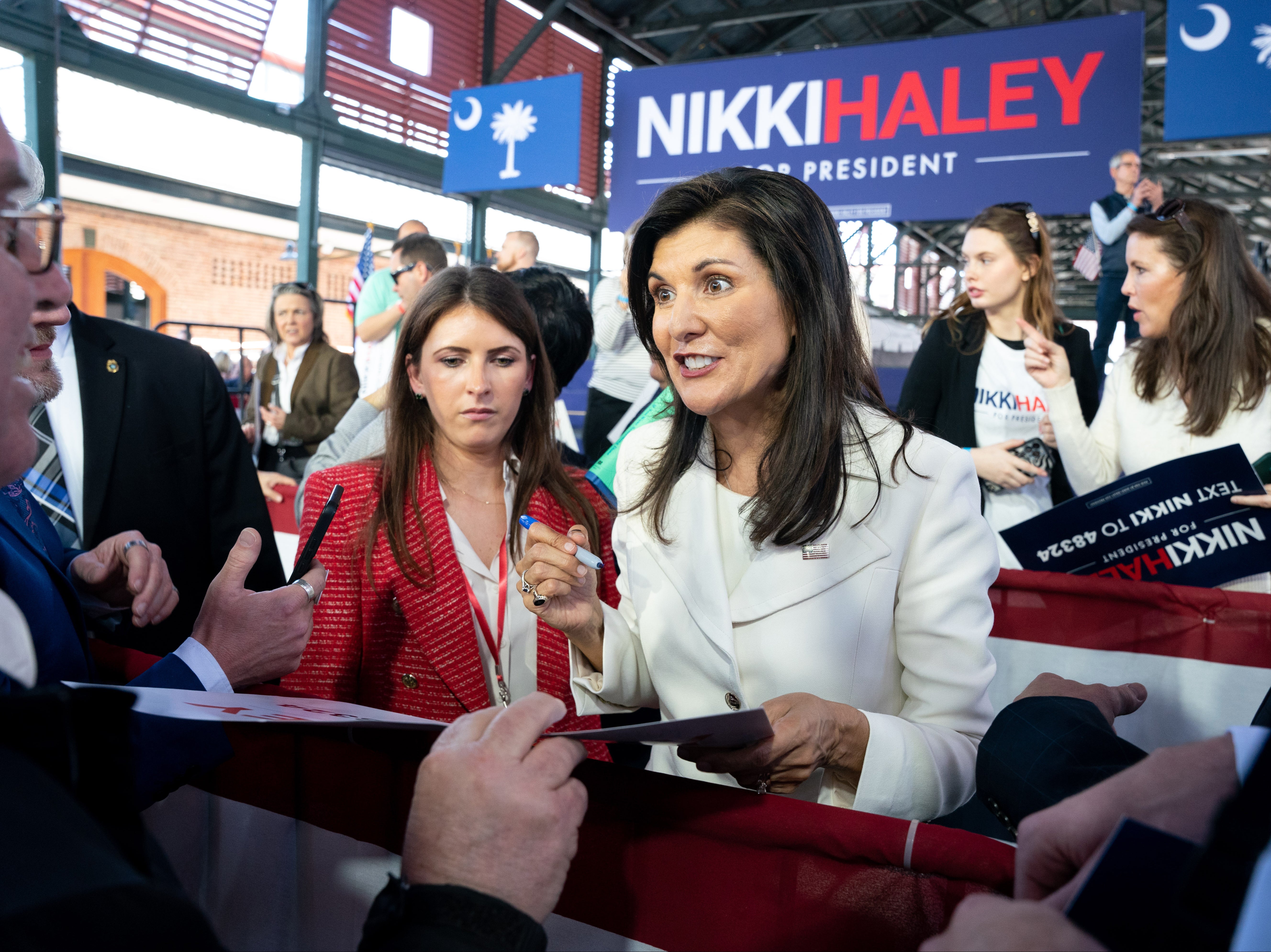 Republican presidential candidate Nikki Haley wrote a tweet attacking ‘weak and woke’ ideology the day she declared her candidacy