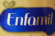 Emfamil maker recalls 145,000 cans of plant-based baby formula over contamination fears
