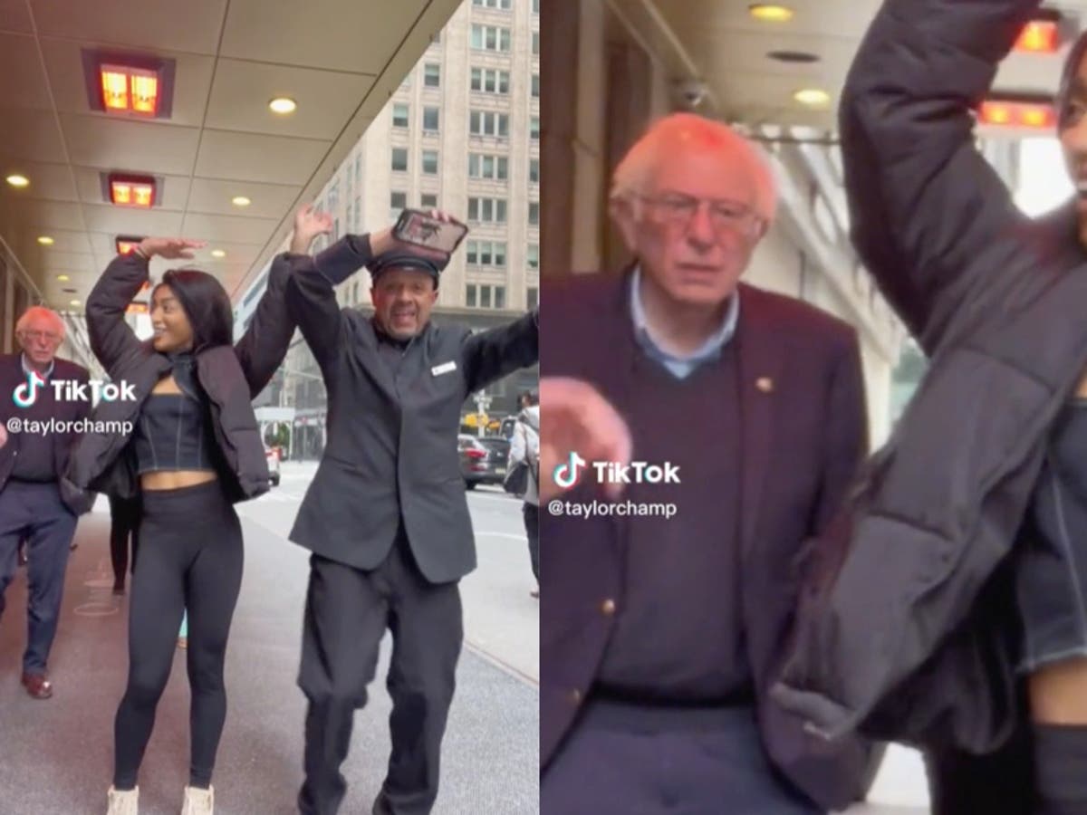 Bernie Sanders by chance walks into TikTok: ‘Most relatable politician’
