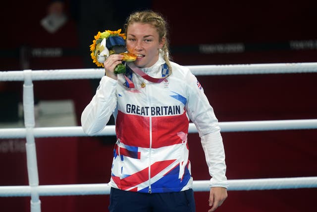 <p>Lauren Price won Olympic gold in the middleweight division at Tokyo 2020 </p>