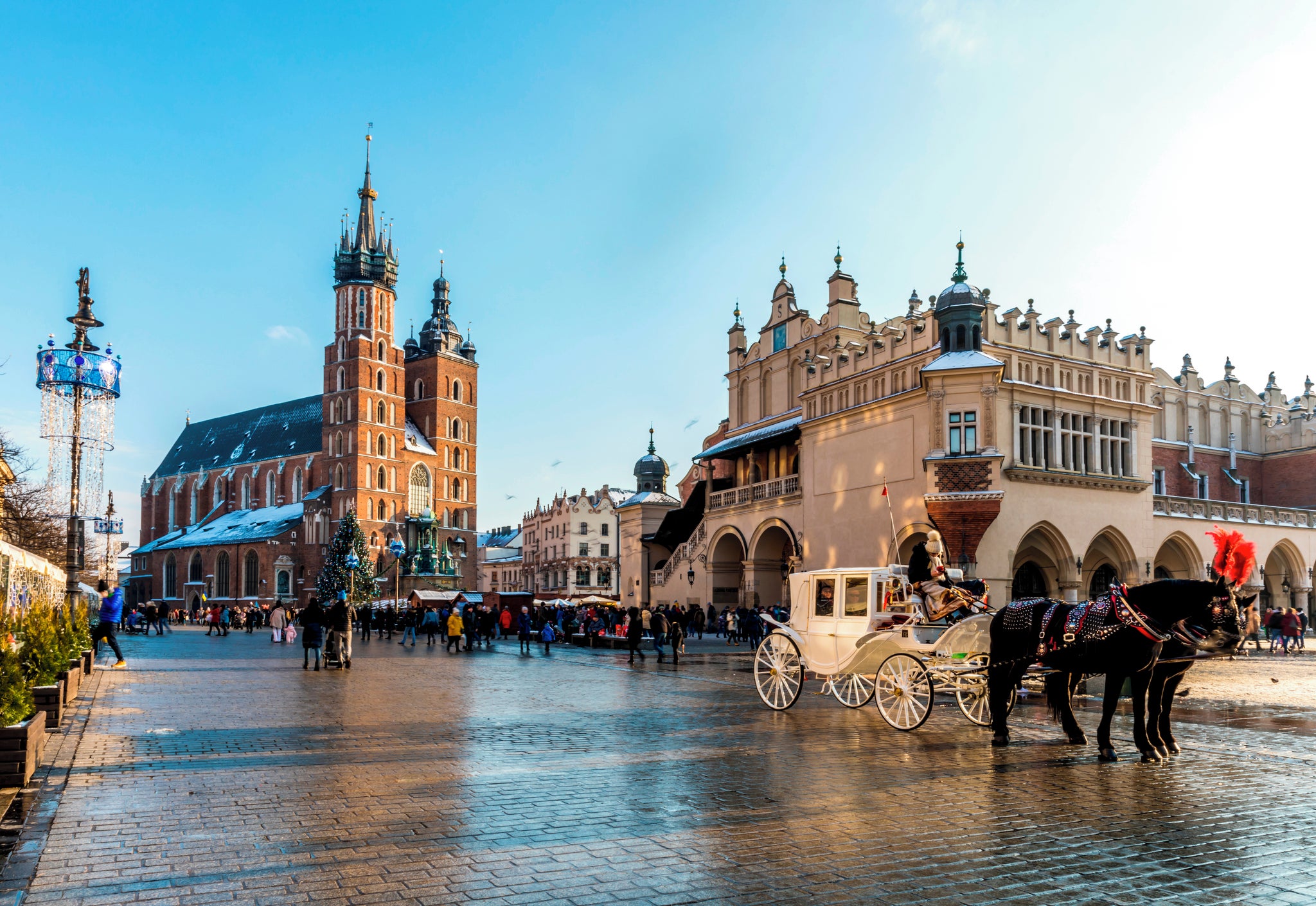 Wander around Krakow’s pretty Old Town and visit the iconic Wawel Cathedral