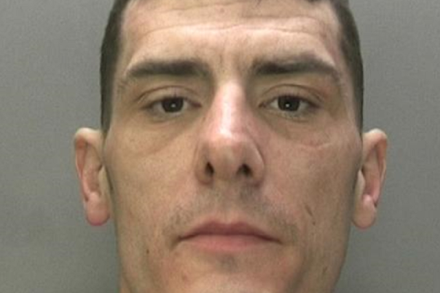 Ian Bullock, 39, of Stratford Road, Birmingham, was jailed for 16 months for one count of sexual assault (British Transport Police/PA)