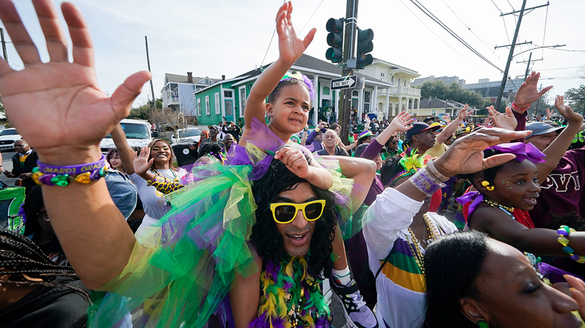 Watch celebrations live from New Orleans as Rex parade marks Mardi Gras