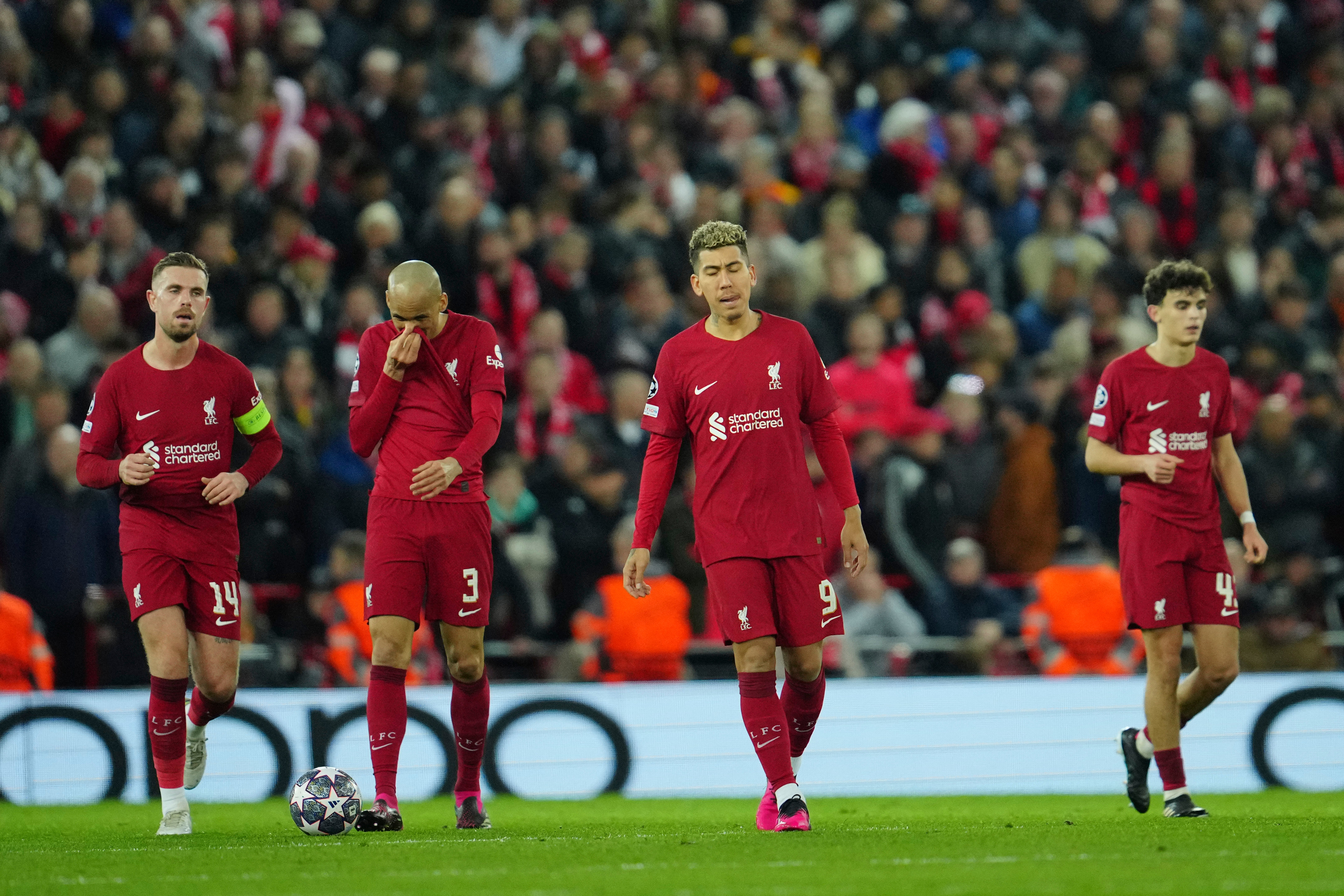 Liverpool suffered disappointment following their flying start at Anfield