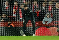 Comedy of Anfield goalkeeping errors provide nod to the past