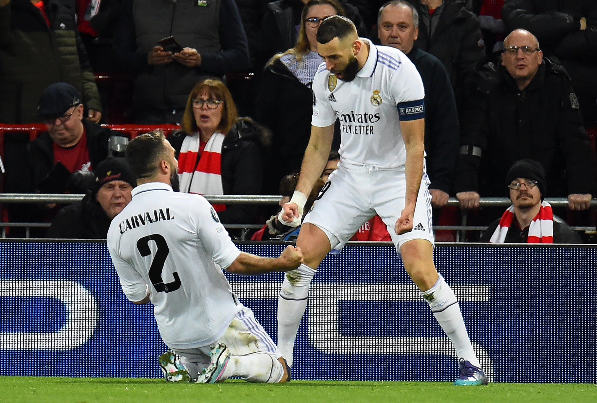 Real Madrid demonstrated their superiority over Liverpool once again