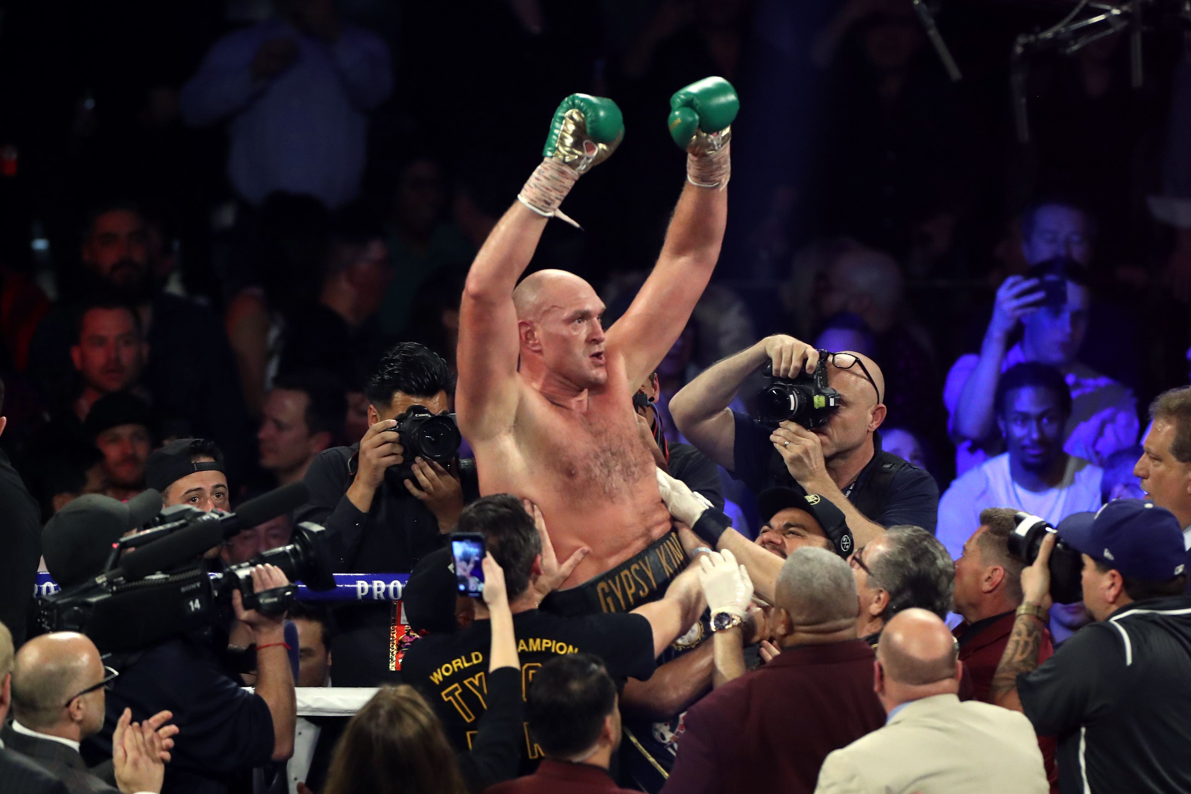 On this day in 2020 Tyson Fury defeats Deontay Wilder in Vegas to win WBC title The Independent