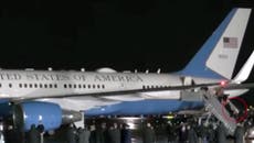 White House staffer falls down Air Force One steps during Biden’s trip to Poland