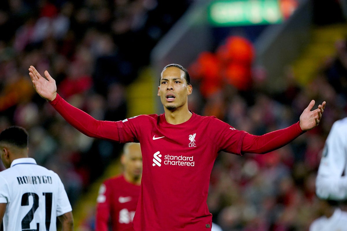 ‘Almost impossible’: Virgil van Dijk assesses Liverpool’s Champions League chances