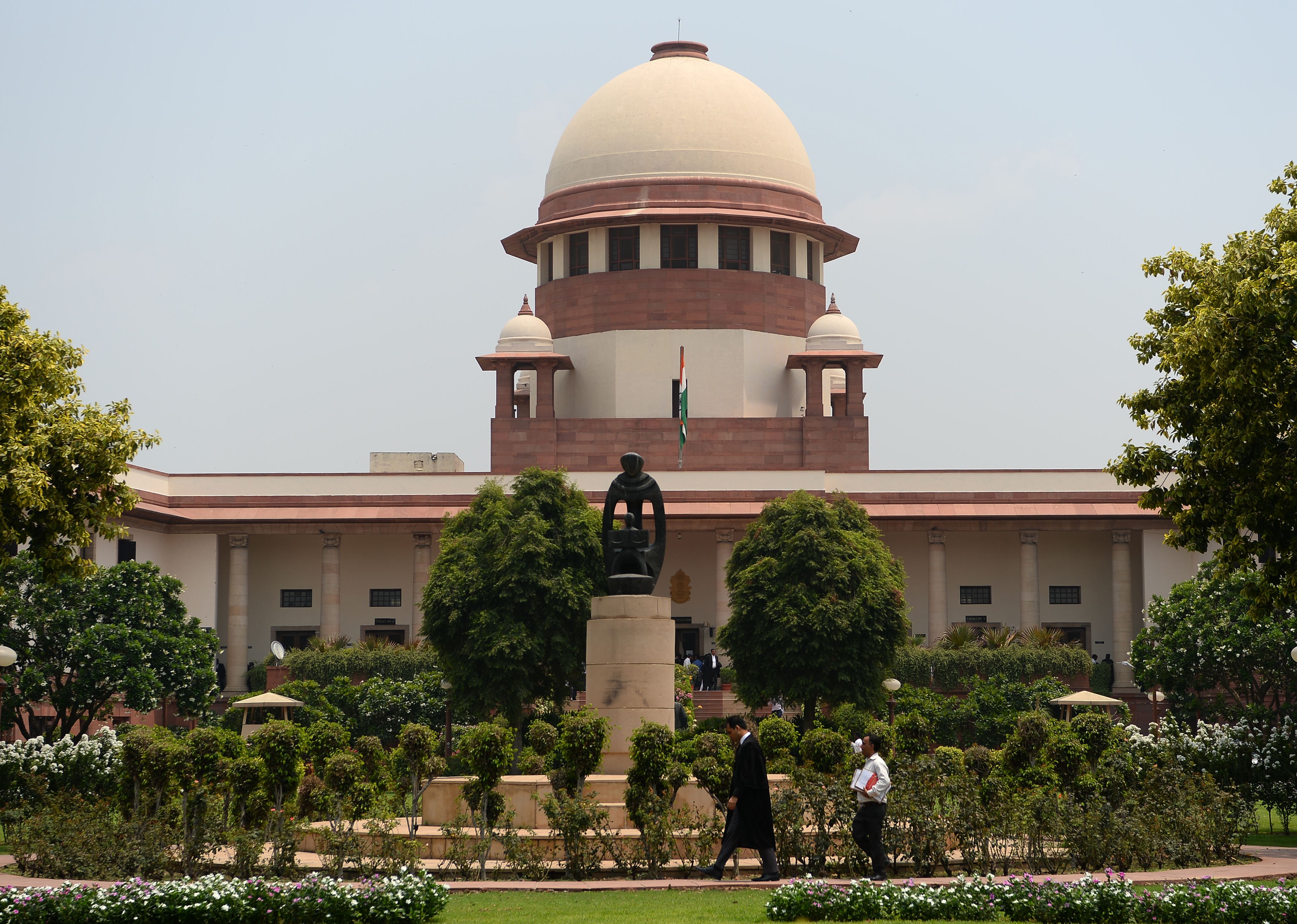 File: India’s Supreme Court building is pictured in New Delhi on 9 July 2018