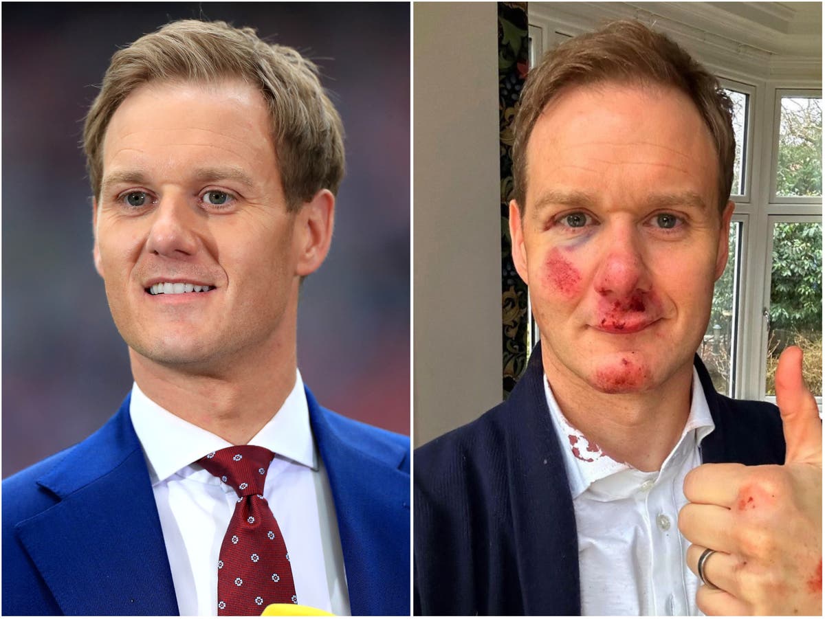 Dan Walker &lsquo;confident&rsquo; he is not to blame for bike crash