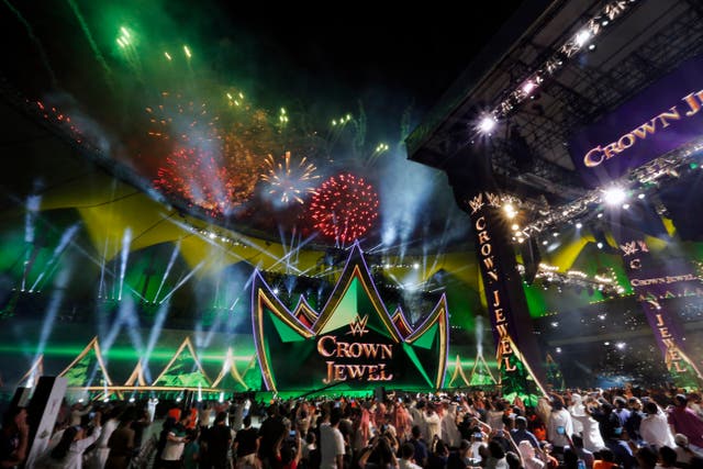 <p>WWE will host the first-ever overseas WrestleMania in Saudi Arabia</p>