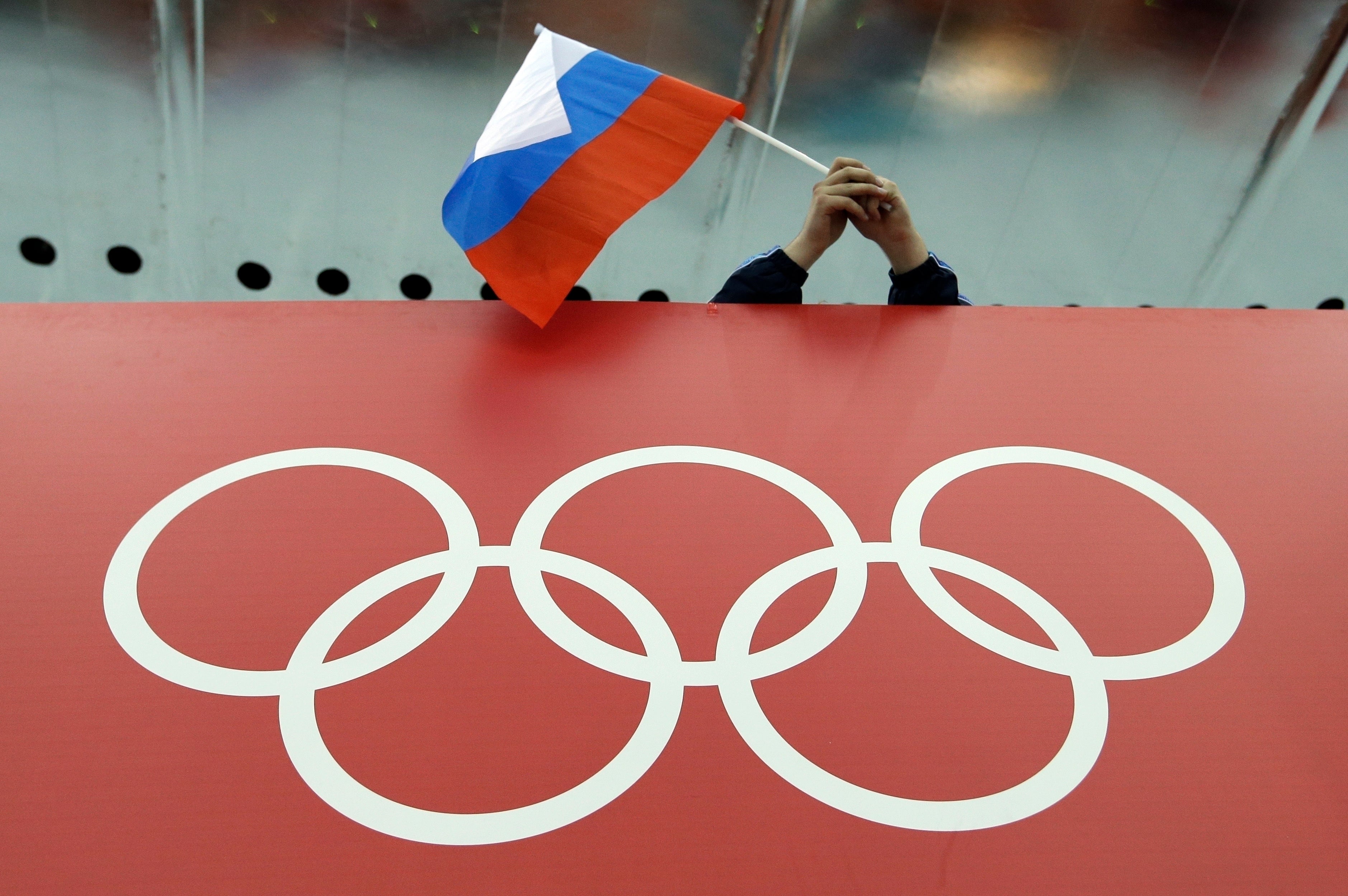 Russia is banned from the Olympic Games but its athletes are not