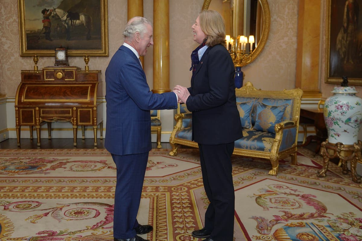 King welcomes president of German parliament to Buckingham Palace | The ...